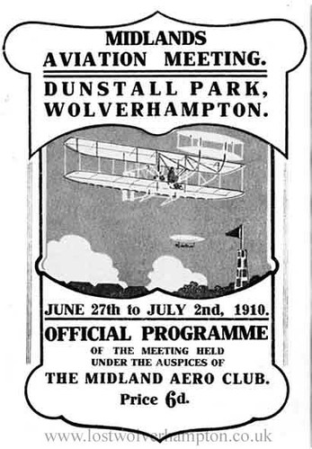 The first midlands Aviation meeting at Dunstall Park.