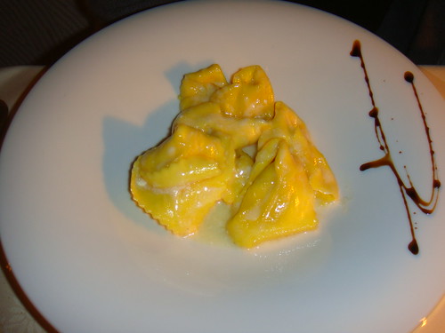 Tortellini rellenos de queso