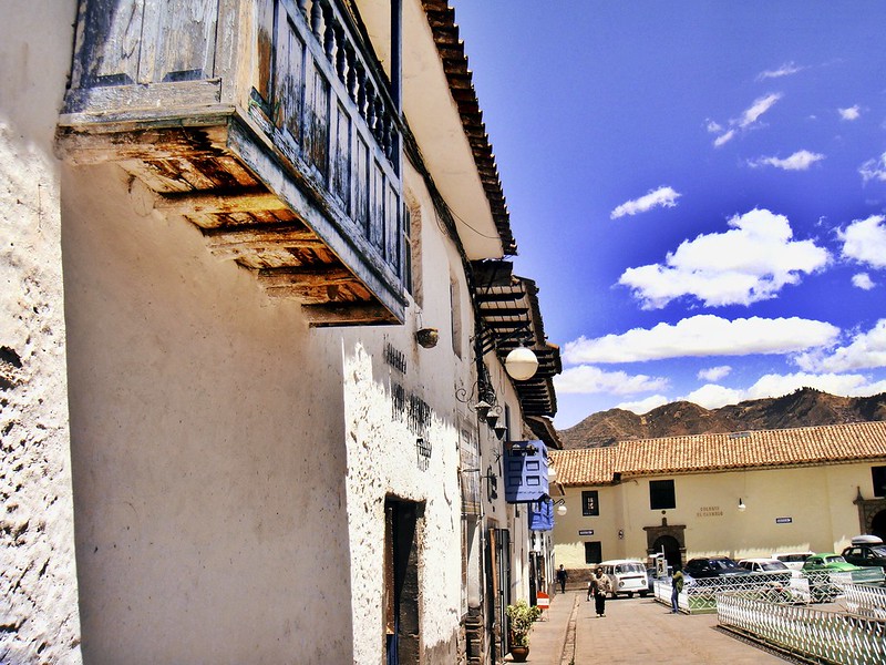 When the sun comes out in Cusco, it's so beautiful!