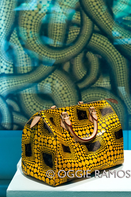 Ayala Kusama Exhibit -Vuitton Bag