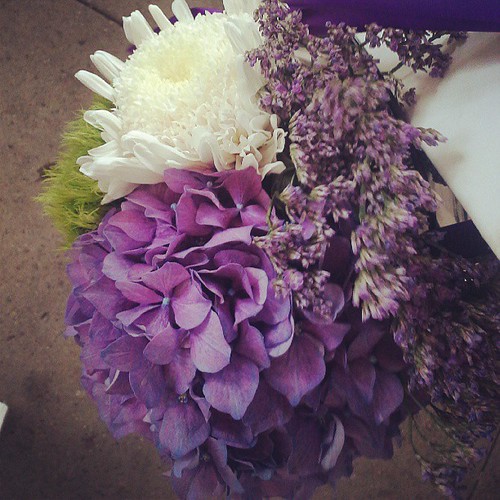 Pretty wedding flowers :)