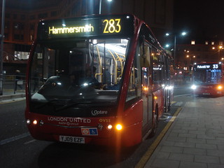 London United OV55 on Route 283, Hammersmith