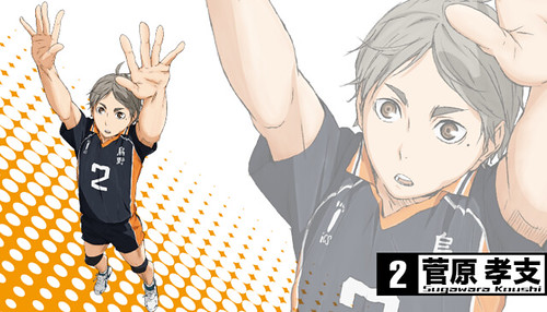 131120(2) - 2014年4月新動畫《ハイキュー!!》（排球少年）發表第二批「烏野高校」共3位角色造型&幕後聲優！ 2