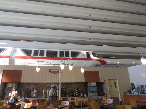 Monorail at breakfast