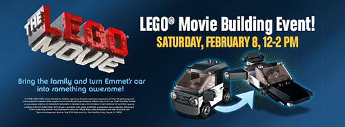 The LEGO Movie Toys R US Building Event