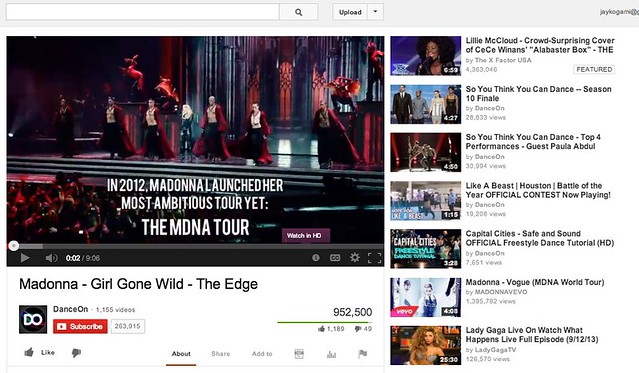 Madonna - Girl Gone Wild - The Edge - YouTube