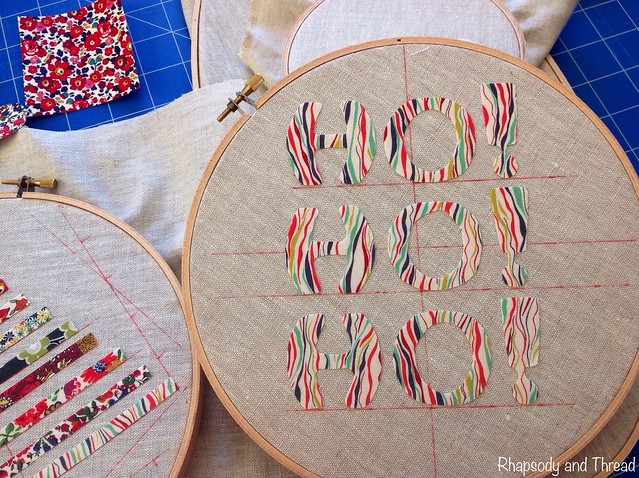 Embroidery Hoop Christmas Tree by Rhapsody and Thread