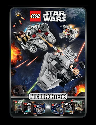 LEGO Star Wars Microfighters Poster