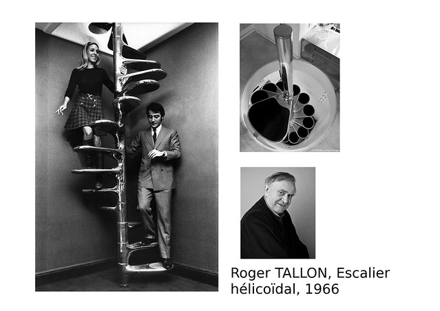 08. TALLON Roger, Escalier hélicoïdal, 1966