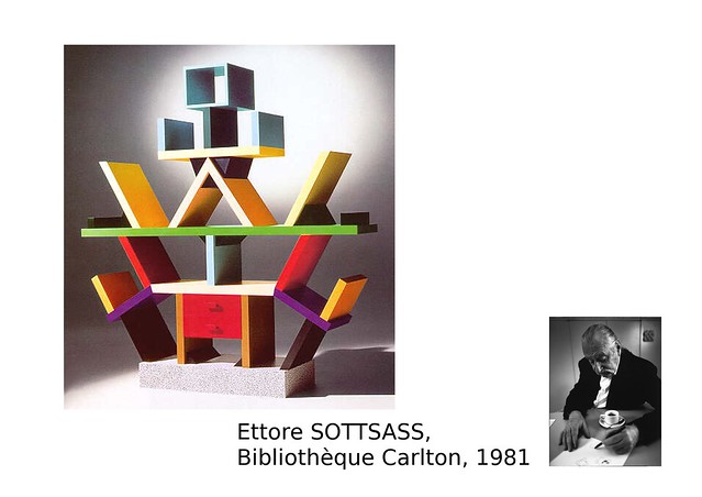 10. SOTTSASS Ettore, Bibliothèque Carlton, 1981