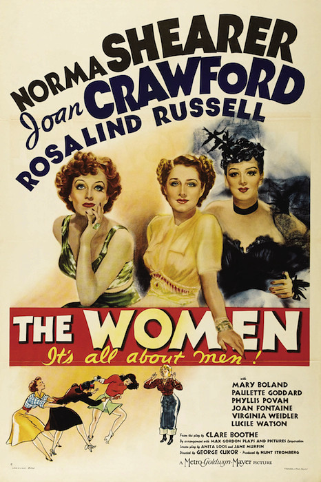 A poster for the movie The Women