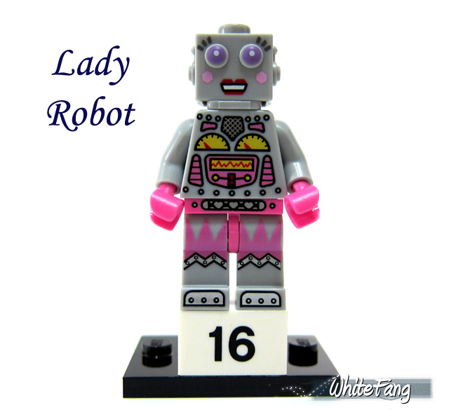 LEGO Minifigures 71002 SERIES 11 ~  Lady Robot New Factory Sealed
