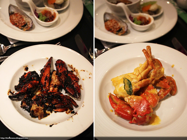 Spices Cafe - Black Pepper and Salted Egg Yolk Crabs