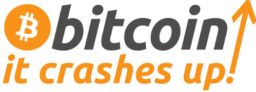 Bitcoin crashes up