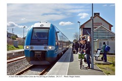 Challans. Train for Nantes. 24.3.17