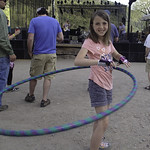 Abbie rocks the Hula Hoop