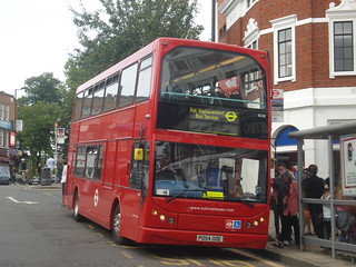 Sullivan ELV8 on Rail Replacement Central Line*, Ealing Broadway