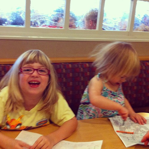 IHOP on Sunday. I like these little traditions.