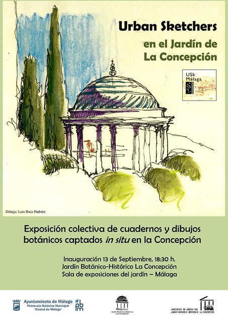 USk Málaga sketchbook exhibition