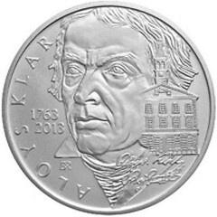 Czech coin Aloys Klar obverse