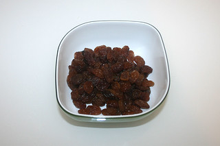 09 - Zutat Rosinen / Ingredient raisins