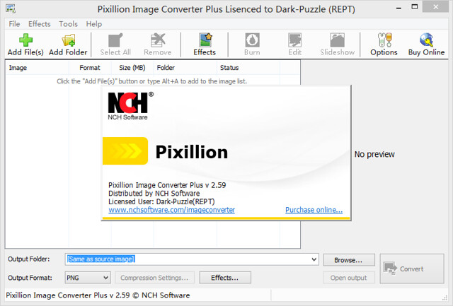 Pixillion Image Converter Plus v2.59