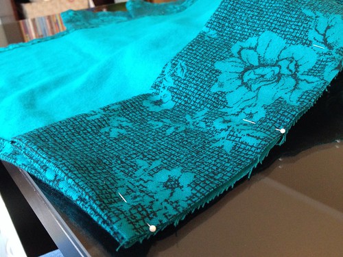 Emerald Wrap Skirt Refashion