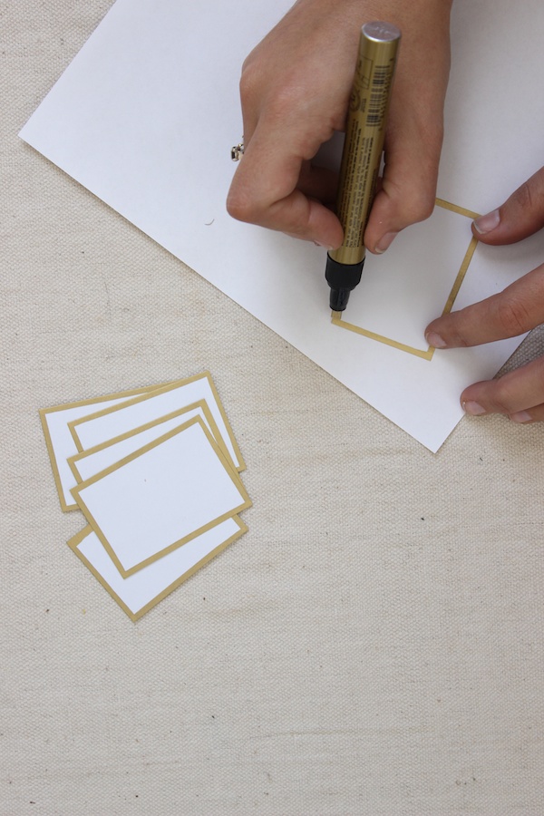 Fabric Paper Glue | DIY Thanksgiving Mini Apple Placecard Holders