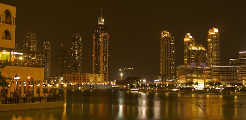 Dubai Skyline reflections