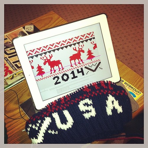 My next project. #USA #knit