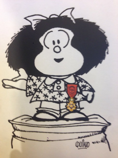 Mafalda reçoit la Légion d'Honneur