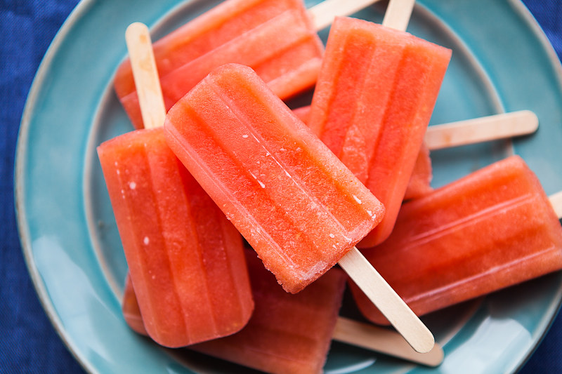 Chili Lime Watermelon Pops // The Year in Food