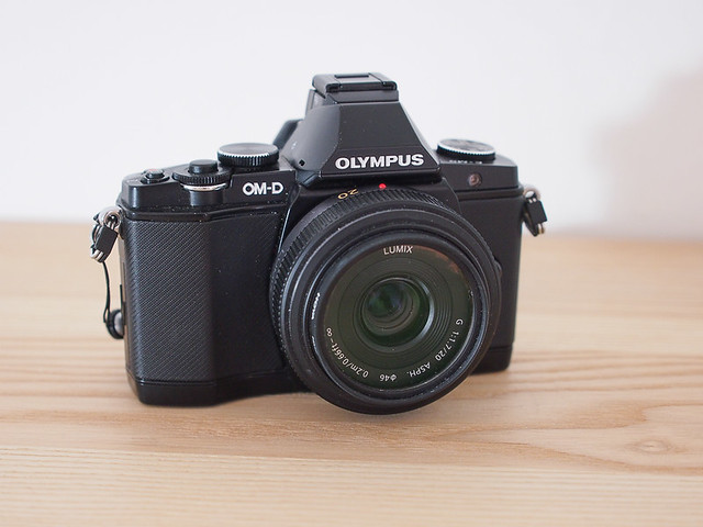 Olympus OMD EM5 with Panasonic f1.7 20mm prime lens