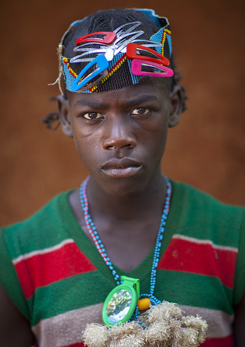 Bana Tribe Man, Key Afer, Omo Valley, Ethiopia