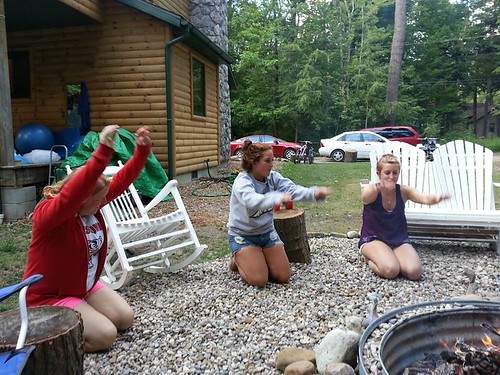 Fire starting with the Kruegers. How Vacations Can Get Weirder
