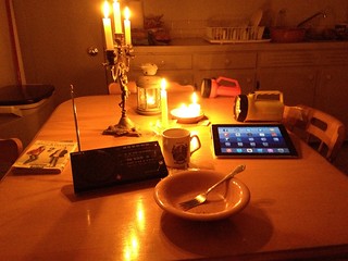 Candlelit supper