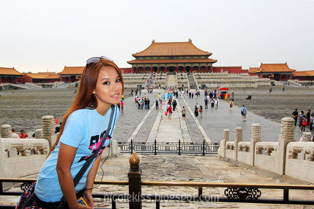 Nicolekiss at Forbidden City, Beijing 