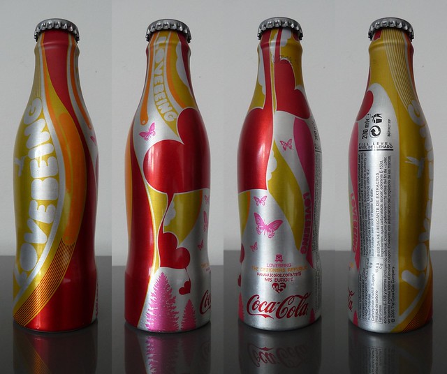 Coca Cola M5 United-Kingdom 2005 Coke aluminium bottle