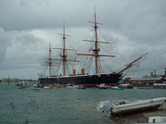 Various ships seen at Portsmouth 2009