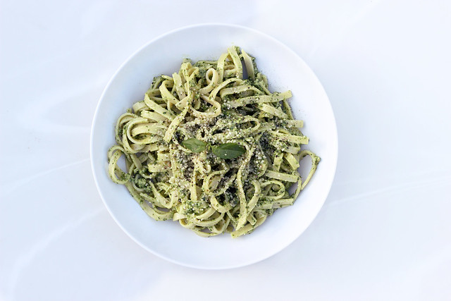 Arugula and Hemp Seed Pesto - (Gluten-free, Vegan and Nut-free option)