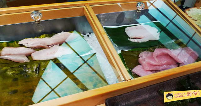 Sushi Sho - Tokyo - fish display