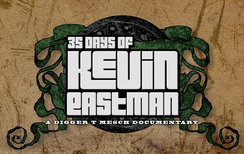 DIGGER T. MESCH's "35 Days of Kevin Eastman" Documentary logo 2 (( 2013 ))