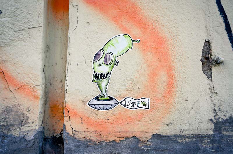 Street Art-Künstler Jaim