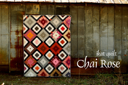 Ikat quilt for Color Intensive