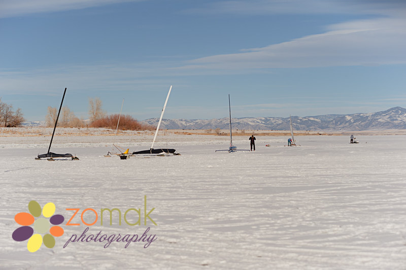 Canyon Ferry Ice Boating