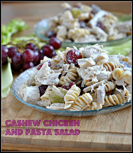 Cashew Chicken and Pasta Salad 1