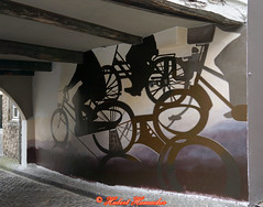Fahrrad Graffiti Stolberg