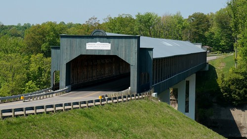 World's longest covered bridge - Ashtabula, Ohio