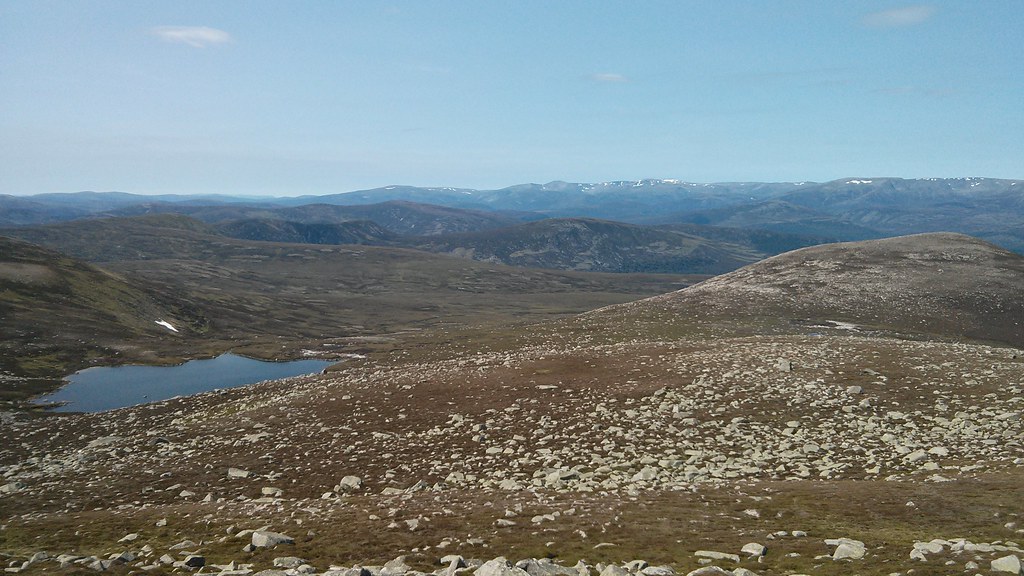 Sandy Loch and the Cairngorms