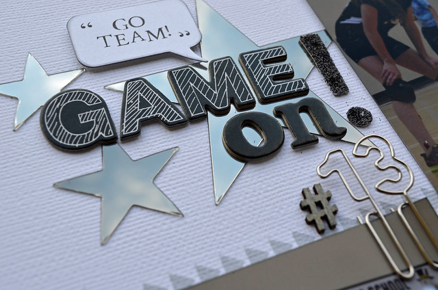 Game On Title Close-up